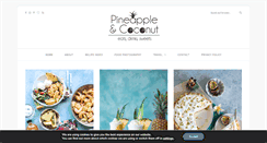Desktop Screenshot of pineappleandcoconut.com